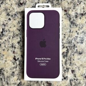 New/ never opened iPhone 16 Pro Max Case - Plum